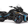 Spyder-F3T-Viper-Bleu-Violet_3D Kit déco Can-Am Spyder F3T Viper : un design agressif, personnalisable et disponible en version light ou full. Vinyles premium et finitions exclusives.