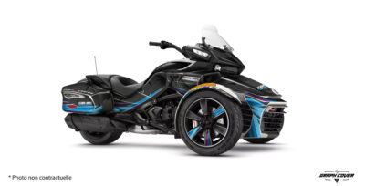 Kit déco Can-Am Spyder F3T Viper : un design agressif, personnalisable et disponible en version light ou full. Vinyles premium et finitions exclusives.