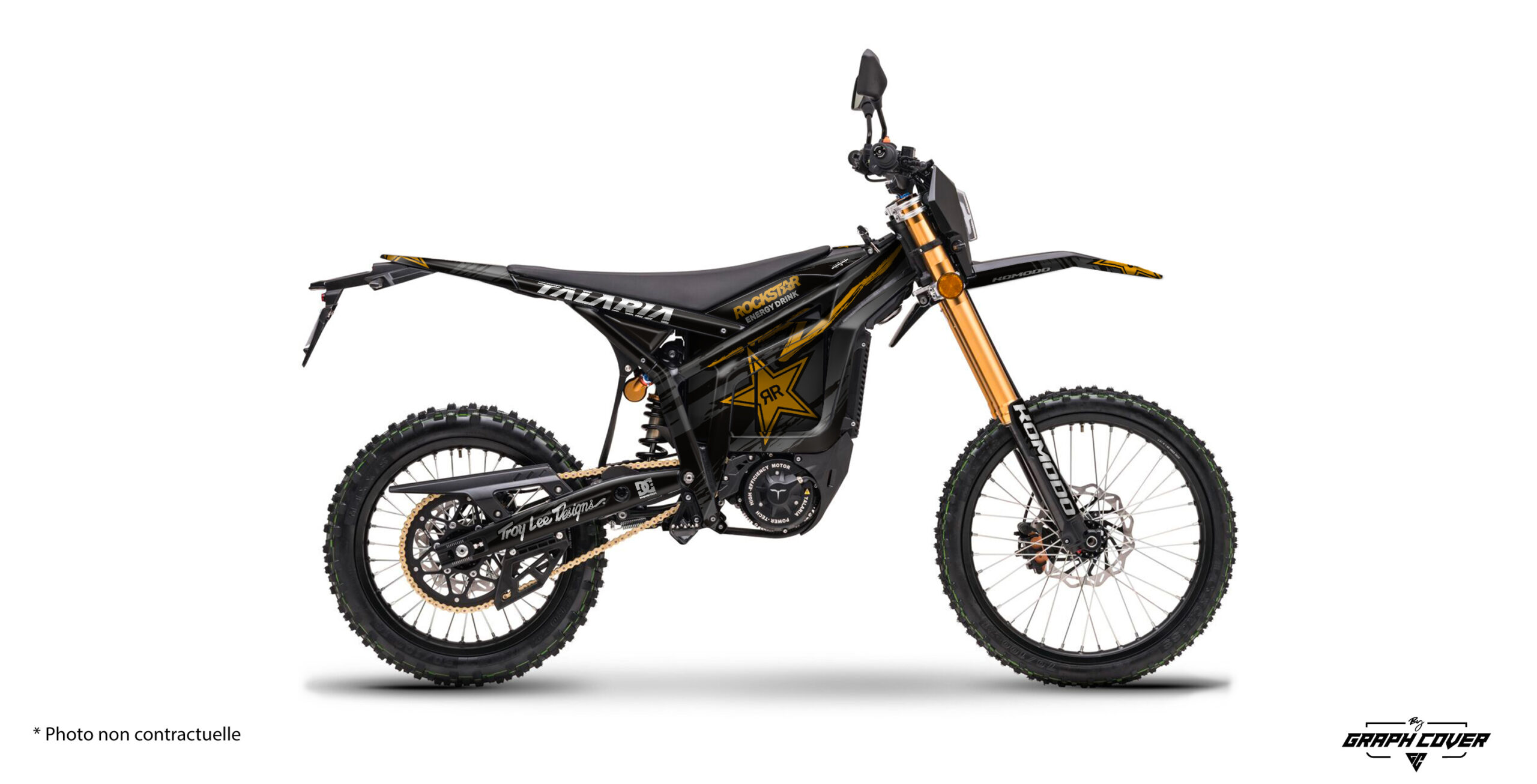 Talaria-Komodo-25+-Korst-Noir-3D Découvre la Décoration Moto Talaria Komodo Korst : un kit déco complet, moderne et percutant, personnalisable avec options premium et finitions au choix.