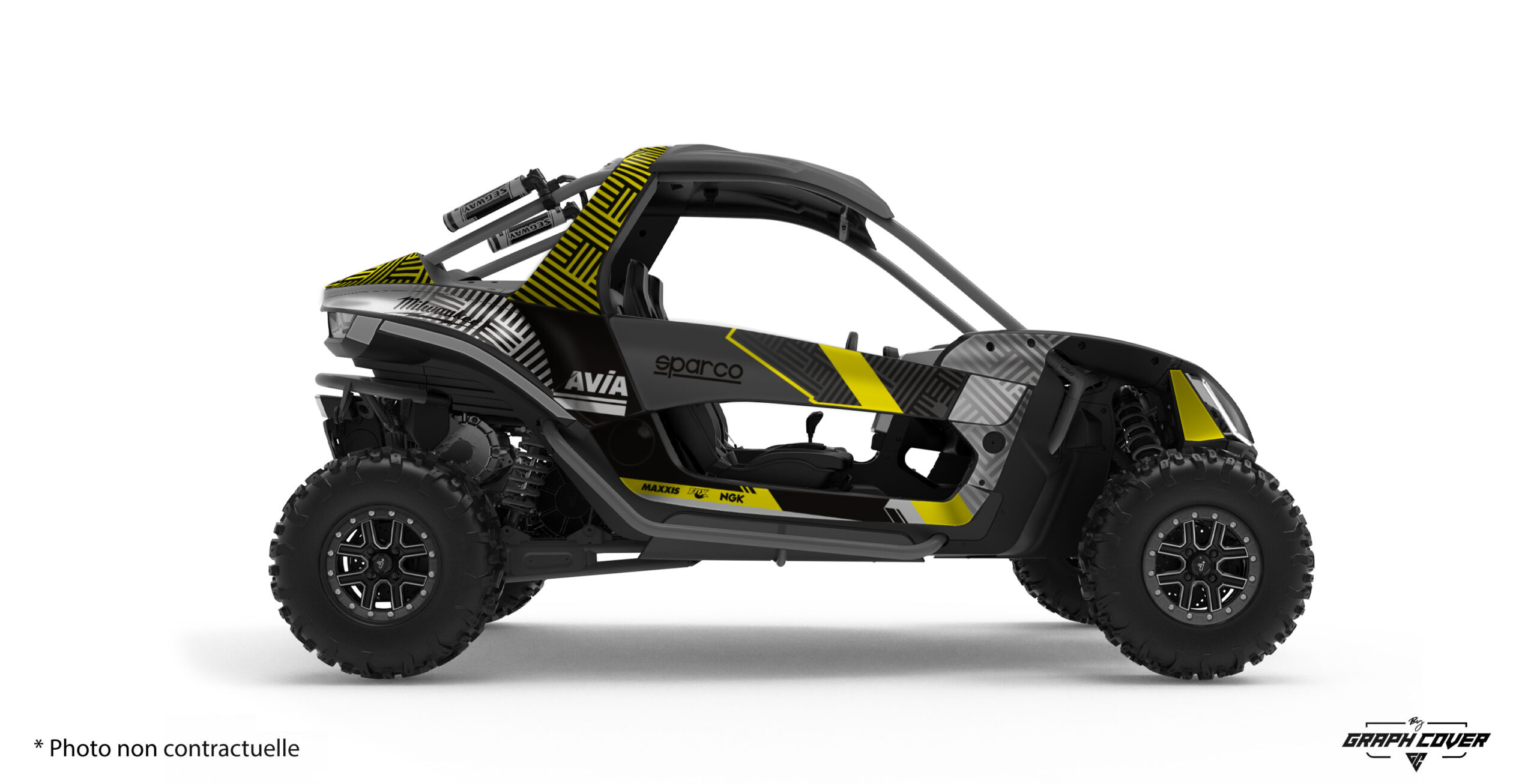 Kit déco SX10 Villain est une solution graphique complète pour transformer le Segway Villain en machine de course agressive, lisible et totalement personnalisée.