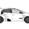 Le Kit stickers Renault Mégane diamants Hexa Line apporte une signature graphique moderne et sportive à la Mégane. Pose facile et finitions au choix.