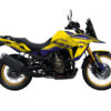 SUZUKI-V-STROM-800-DE-2023+Dakar-Jaune-3D Kit déco V-Strom 800 Dakar au style rallye-raid, inspiré du désert, personnalisable pour sublimer le look aventure de votre Suzuki.