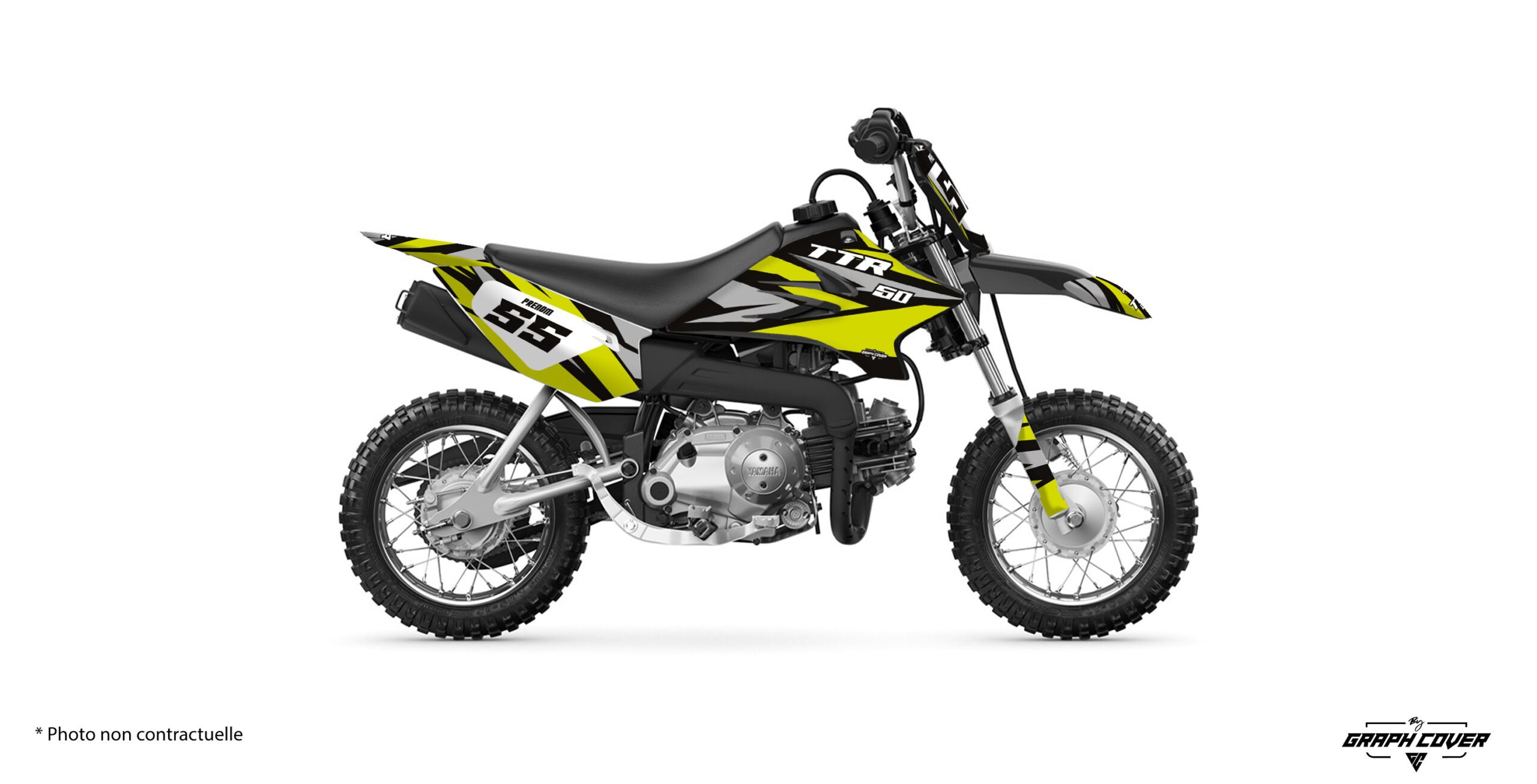Envie d’un style racing pour la moto de votre enfant ? Les Stickers Yamaha TTR 50 Flow transforment la TTR 50 avec une déco moderne, dynamique et soignée.