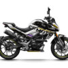CFMoto-125-NK-2025+-GP3-Blanc-3D Le Kit déco NK 125 Cf Moto GP3 apporte un style sportif affirmé à la CF Moto 125 NK. Grâce à ses lignes dynamiques, ce design transforme la moto.