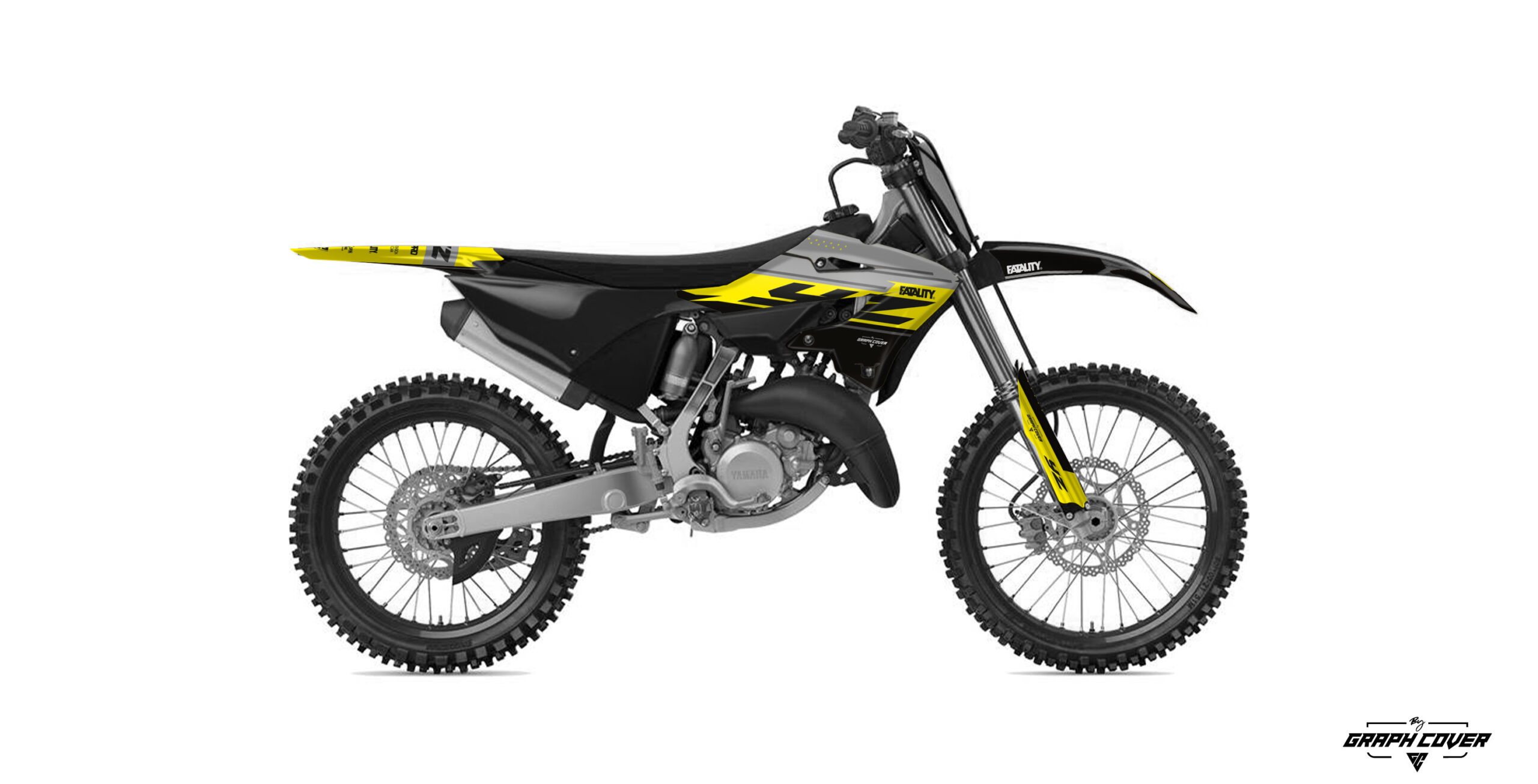Kit-déco-Yamaha-YZ-125-250---22+-Lite-serie-Gris-Jaune-3D