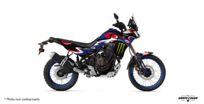 Kit déco YAMAHA TENERE 700 design Diablo Replica Team. Version full, personnalisation complète, vinyle 100 microns avec finition brillante 340 microns.