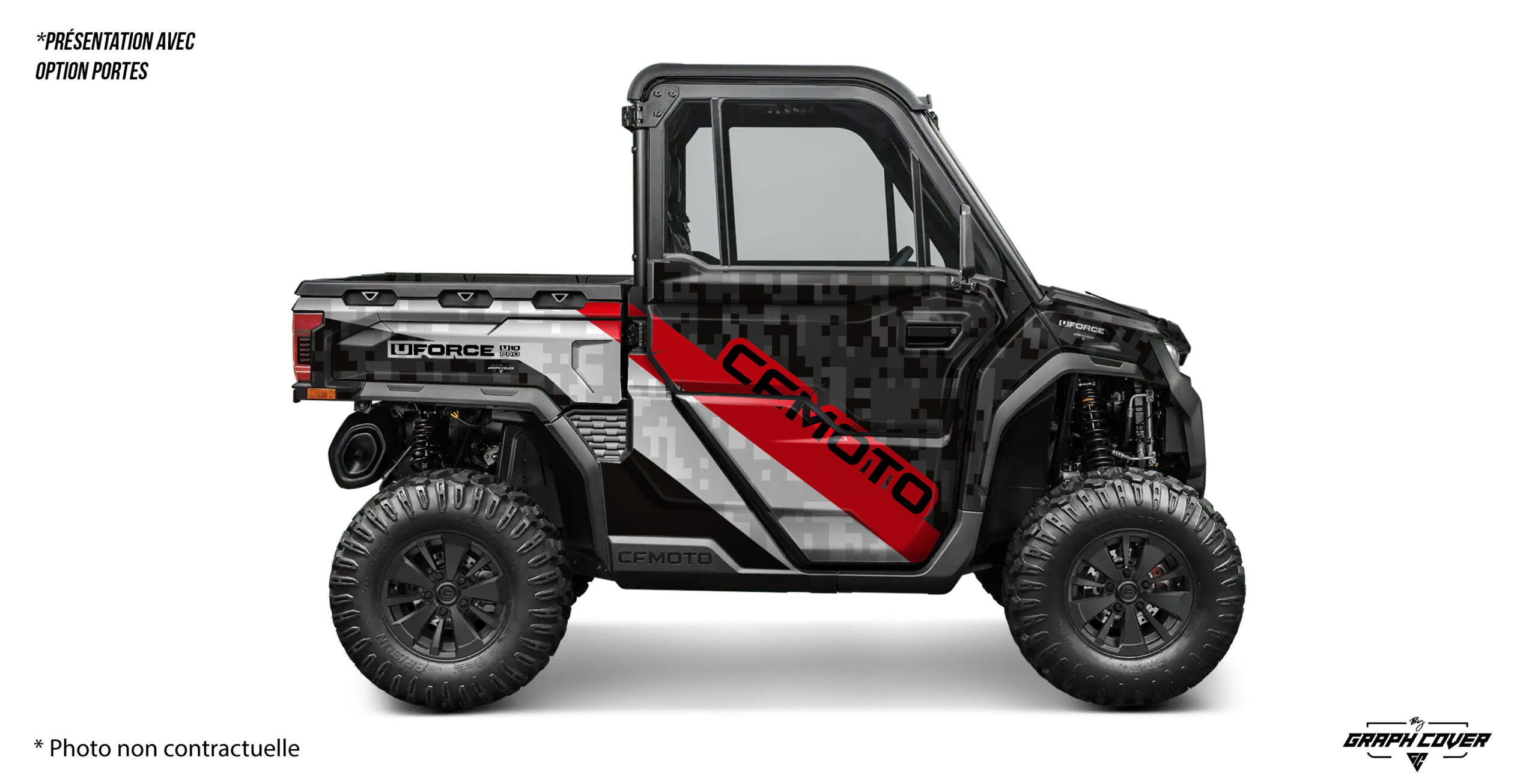 kit-déco-Cf-Moto-Uforce-1000-Pro--25+-Holshot-Rouge