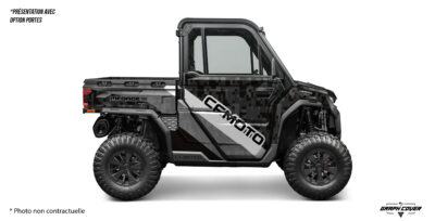 Kit déco Uforce pro Holshot : version light ou full, personnalisation complète et vinyle premium 100 microns avec finition 340 microns.