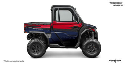 Kit déco Uforce 1000 pro Pulse : version light ou full, personnalisation complète et vinyle premium 100 microns avec finition 340 microns.