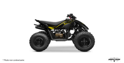 Kit déco CFMoto 110 CForce EFI The Bat : kit déco enfant puissant, personnalisable et résistant pour un style sombre et héroïque.