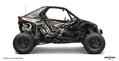 Kit déco Z10 Cfmoto Overblast pour CF Moto ZForce Z10. Design racing agressif, version light ou full, personnalisation complète et finitions premium.
