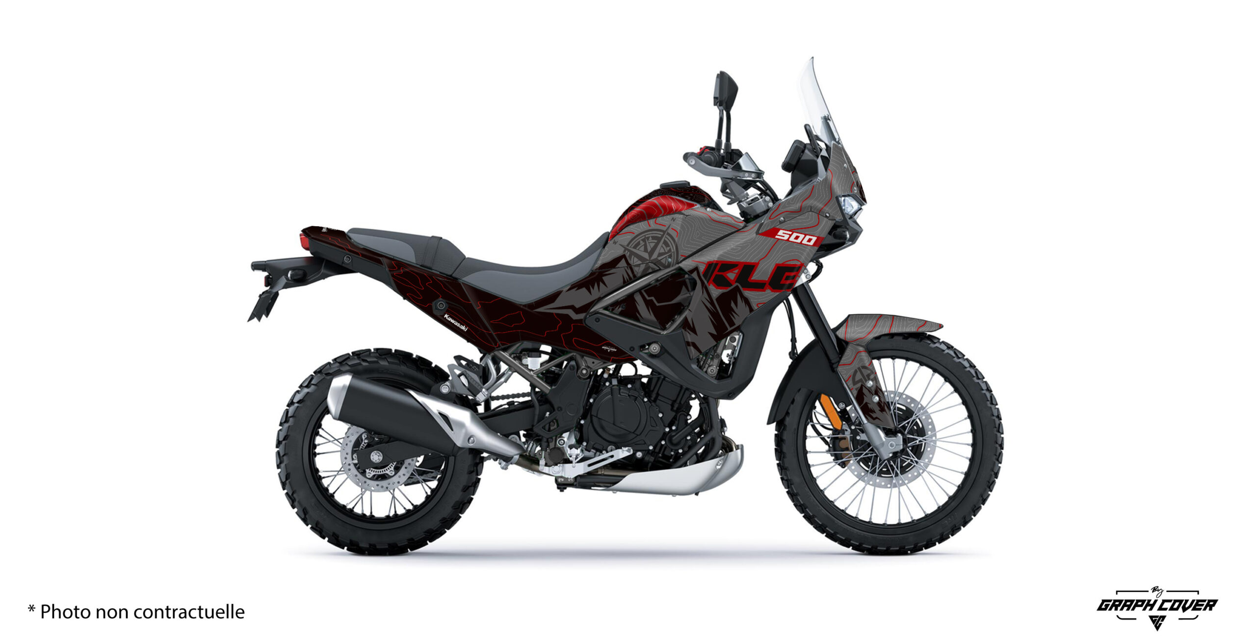 Kit-déco-Kawasaki-KLE-500-26+-Travel-Gris-3D