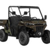 Kit déco SSV Can am Leaf pour Can-Am Traxter HD11 avec design camouflage exclusif, fabrication française, personnalisation et vinyle premium haute résistance.