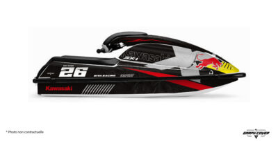 Kit déco Kawasaki SXI 750 avec le design Tyr : transformez votre jet ski grâce à un kit déco premium fabriqué en France et personnalisable