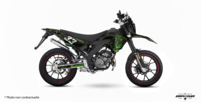 Personnalisez votre moto avec le Kit déco 50cc X-Ray Trantor pour Masai X-Ray 50. Design exclusif, fabrication française, vinyle premium haute résistance et nombreuses options de personnalisation.