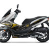Kit déco Scooter PCX 125 Serrat personnalisable, disponible en Light ou Full. Vinyle renforcé et fabrication sur mesure dans nos ateliers en France.