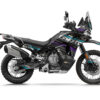 Kit déco Cf moto MT-X GP3 gris noir et turquoise pour 800 et 1000 MT-X