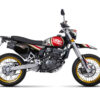 Mash-X-Ride-125-Lucky-Blanc_3D Mash X-Ride 125 : adoptez le kit déco Lucky au style racing vintage. Trois coloris, personnalisation et fabrication française de qualité.
