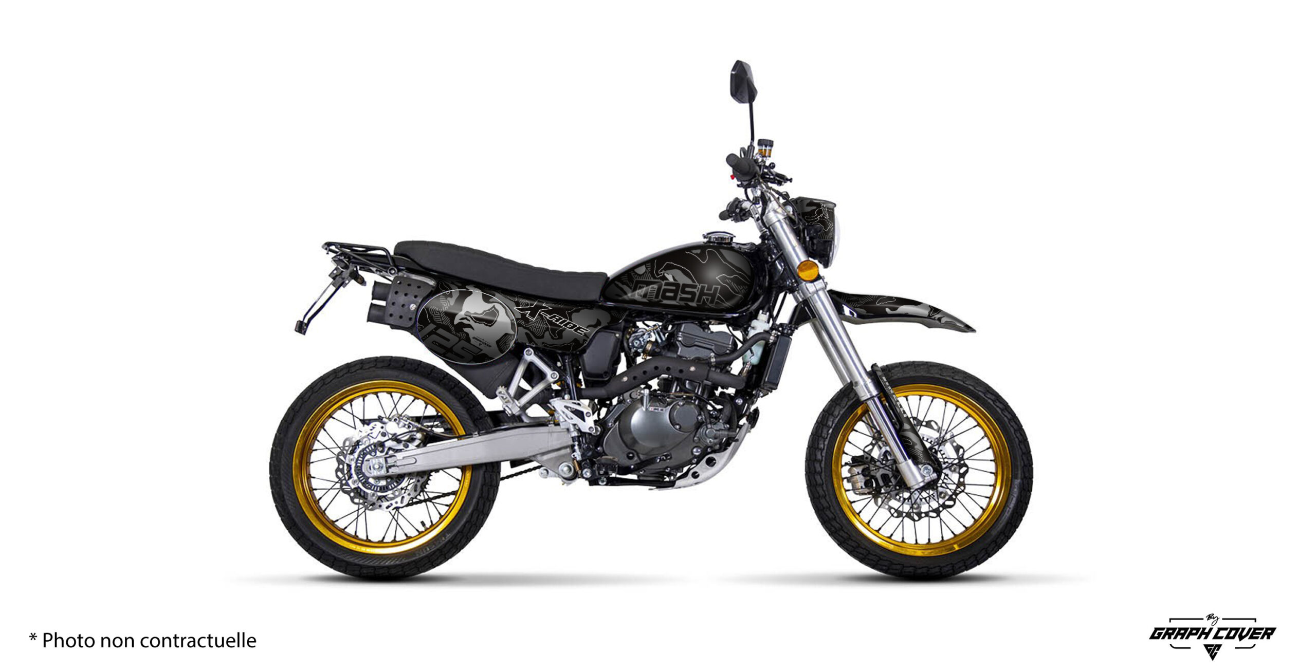 Mash-XRide-125-Camo-Gris_3D Stickers X-Ride 125 Camo gris et noir – Kit déco Mash Graph Cover