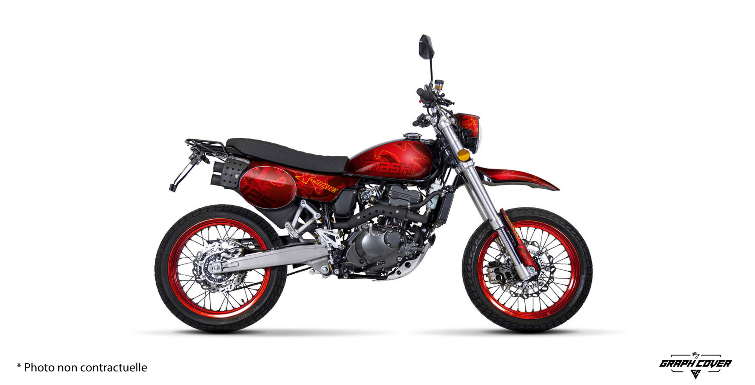 Mash-XRide-125-Camo-Rouge_3D Stickers X-Ride 125 Camo rouge et noir – Décoration moto Mash