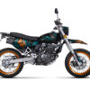 Mash-XRide-125-Camo-Turquoise_3D Stickers X-Ride 125 Camo turquoise et orange – Décoration Mash personnalisée