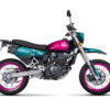 Stickers Mash X-Ride 125 Sandstorm turquoise et rose – Kit déco moto